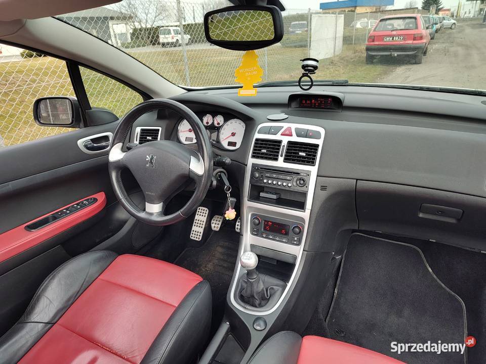 PEUGEOT 307 CC 20 BENZYNA wielkopolskie Leszno sprzedam