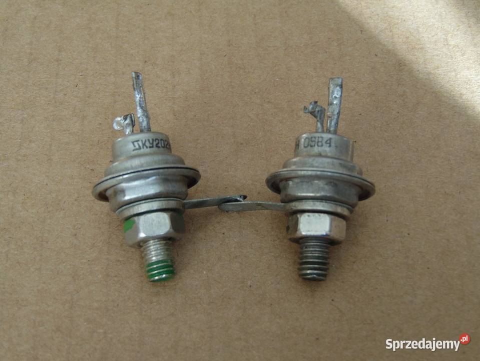 Tyrystory KU202 prostownik Pelplin