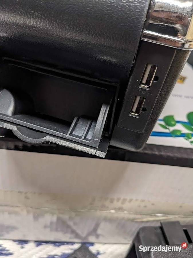 Uniwersalny podłokietnik samochodowy kolor szary osobowe Pruszków