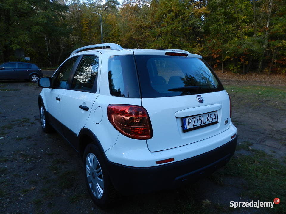Fiat Sedici Śliczny w pełni sprawny wygodny VAT marża wielkopolskie Puszczykowo