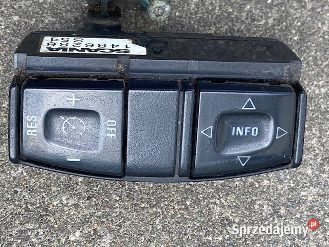 Przełącznik Sterowanie Tempomatu Scania R ciężarowe Wyposażenie elektryczne Maszewo