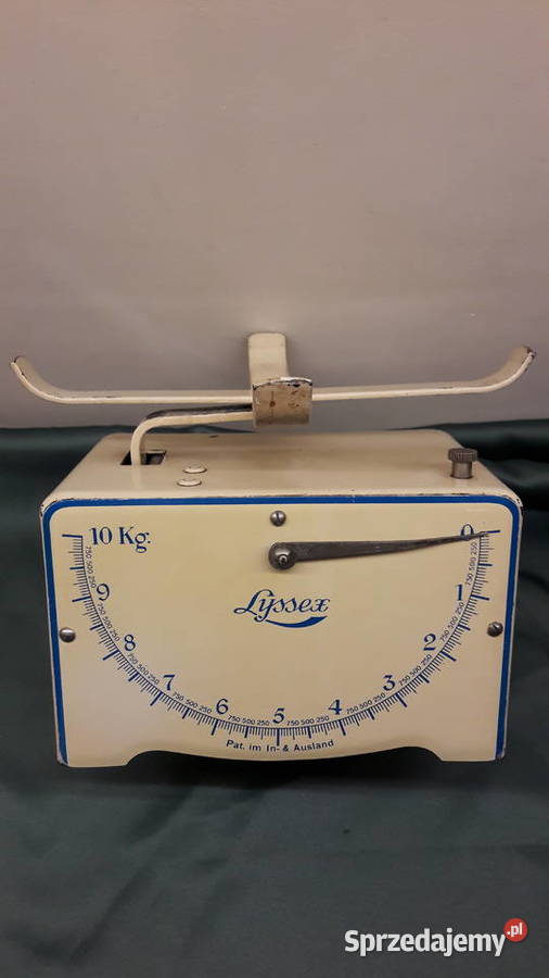 Stara waga szwajcarska Lyssex Głuchołazy