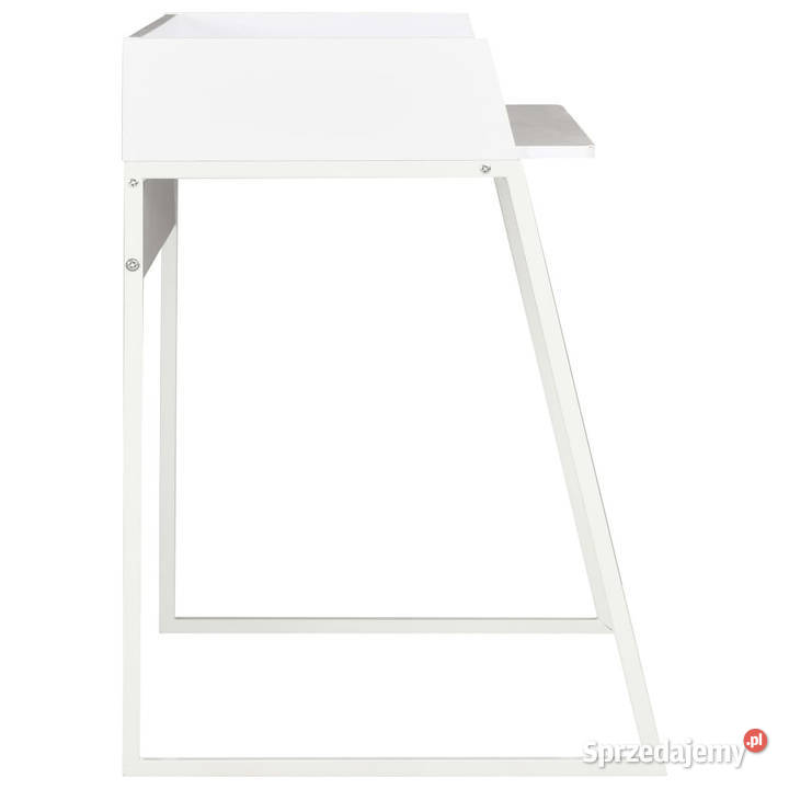Biurko białe 90 x 60 x 88 WM20267 Pozostałe mazowieckie Warszawa
