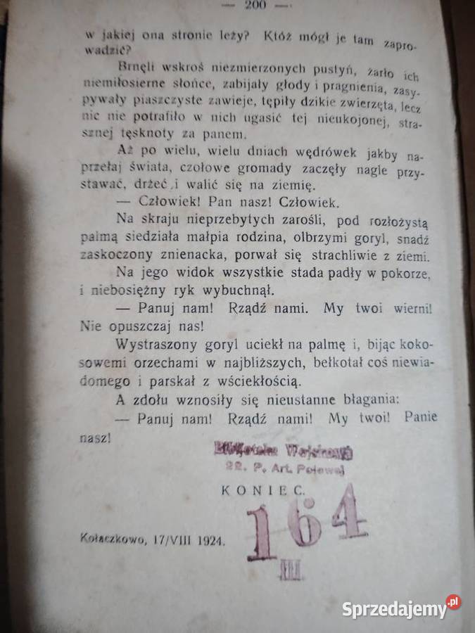 Reymont W BUNT baśń 1924 wydanie 1 w PRL indeksi