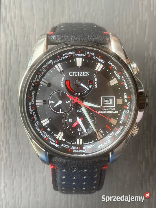Citizen EcoDrive Radio Controlled AT903608E Męskie Białystok