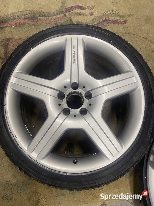 Felgi AMG Mercedes 19 z oponami letnimi Łuszczów Pierwszy