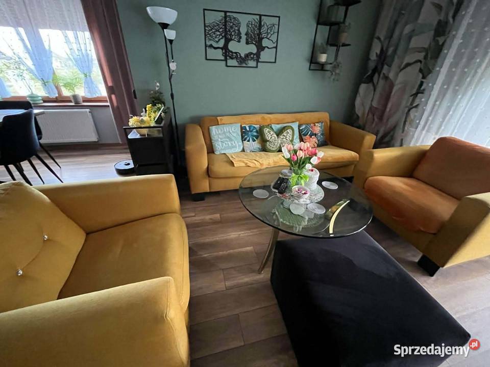 Kanapa i 2 fotele Sadlno