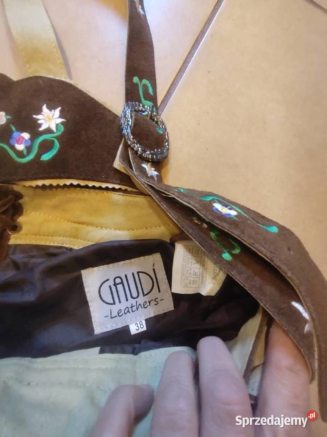 Guadi Leathers oryginalny strój bawarski z Gliwice