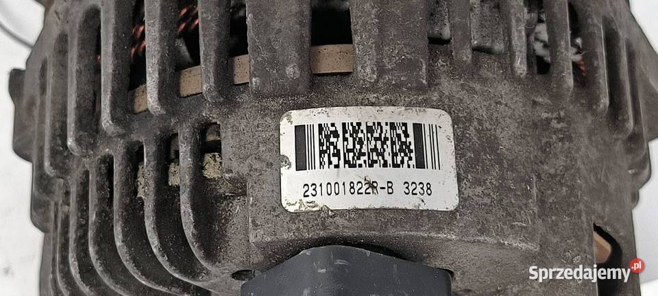 ALTERNATOR RENAULT MASTER III 231001822R Pozostałe