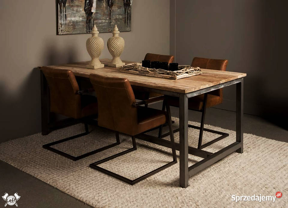 Stół industrialny VILLAGE stół loftowy Wrocław