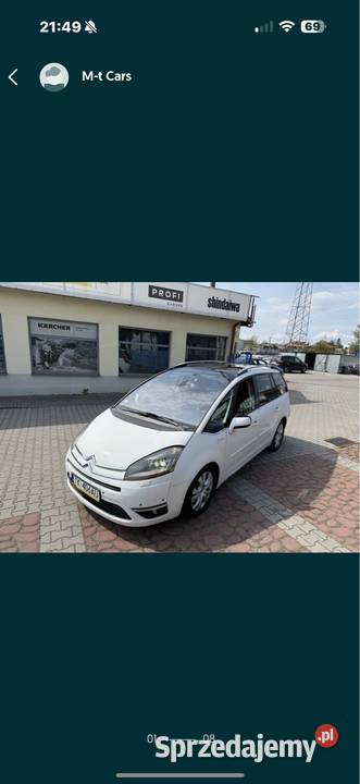 Citroen C4 Grand Picasso Navi Skory Xenon Kielce