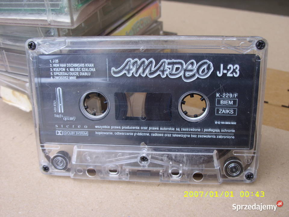 DISCO KAS AMADEO J23 bez okladki Wołów