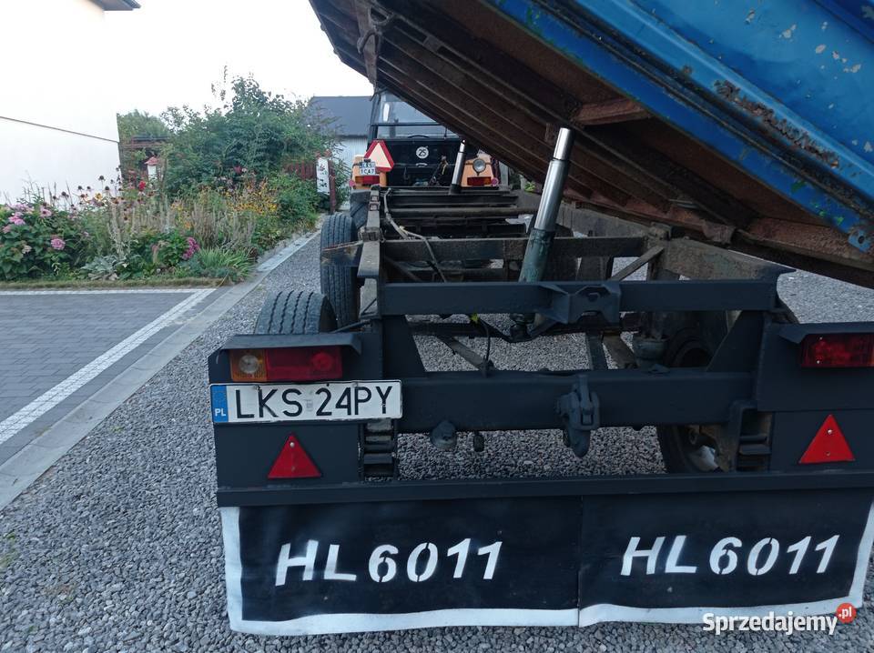 Przyczepa rolnicza hl 6011 95 produkcji okazja lubelskie