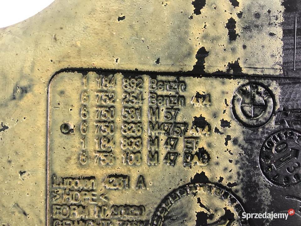 ZBIORNIK BAK PALIWA 1184892 BMW E46 20 DIESEL