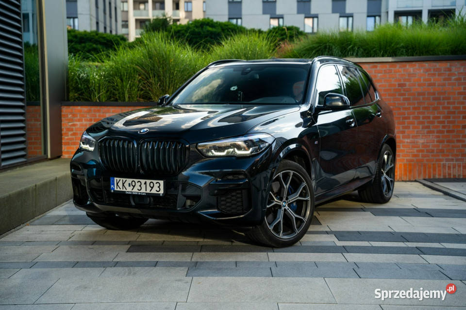 BMW X5 M Sport Aktywny tempomat Hak 21 Salon VAT Kraków