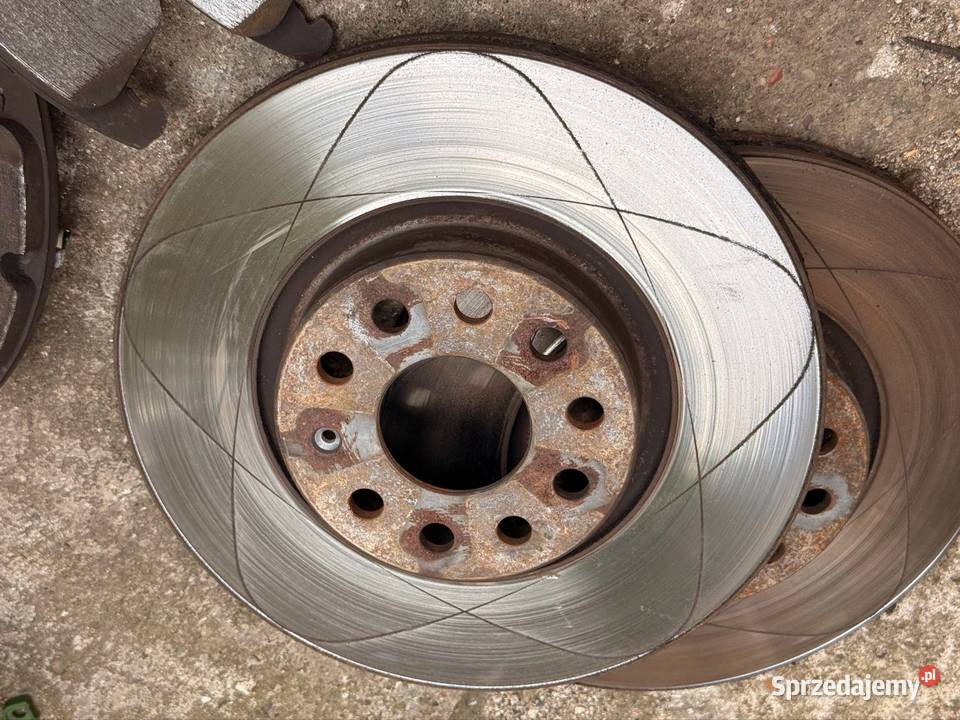 Power Disc tarcze nacinane 312 klocki TRW Audi Gdynia