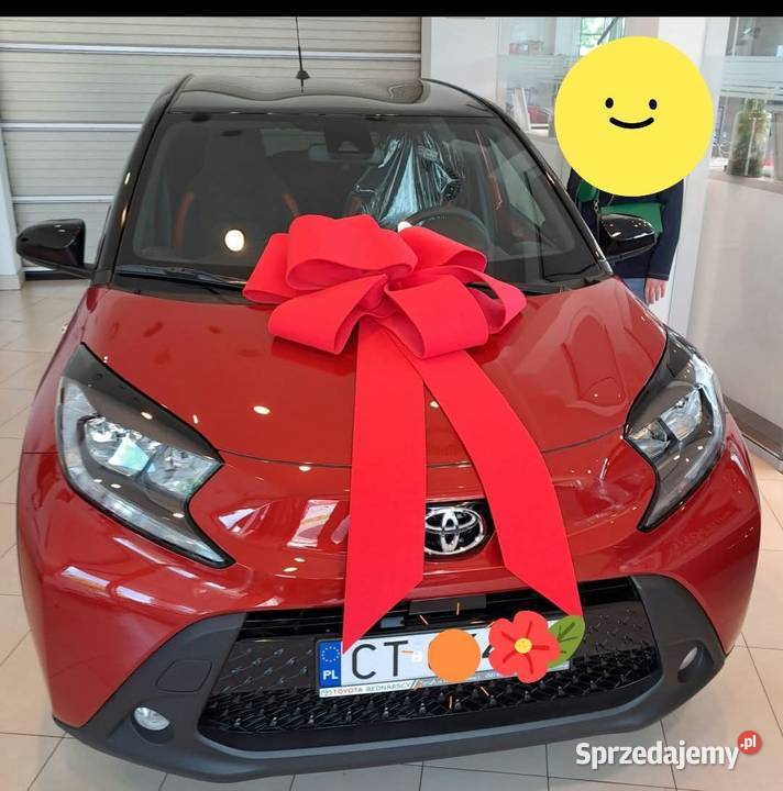 Toyota Aygo X Style Spicy Red 2024 Salon 3000 Samochody osobowe Toruń