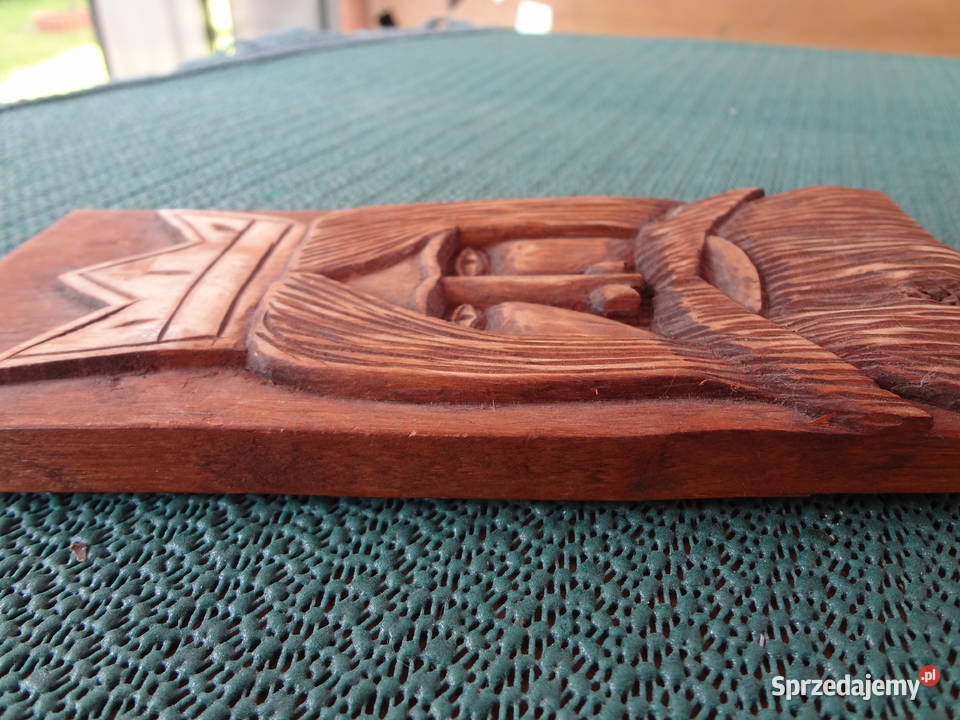 Jezus rzeźba z drewna dolnośląskie Wrocław sprzedam