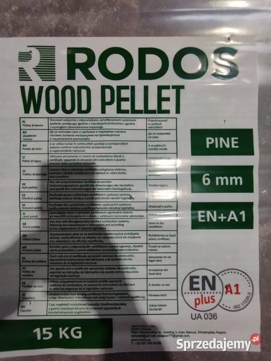 PROMOCJA pelletu DRZEWNY EN PLUS A1worek 15 20 Lubicz Dolny