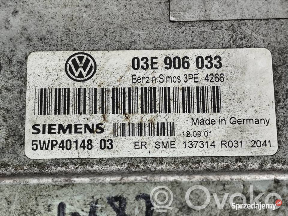 Fabia Ibiza VW Polo 12 STEROWNIK MODUŁ KOMPUTER