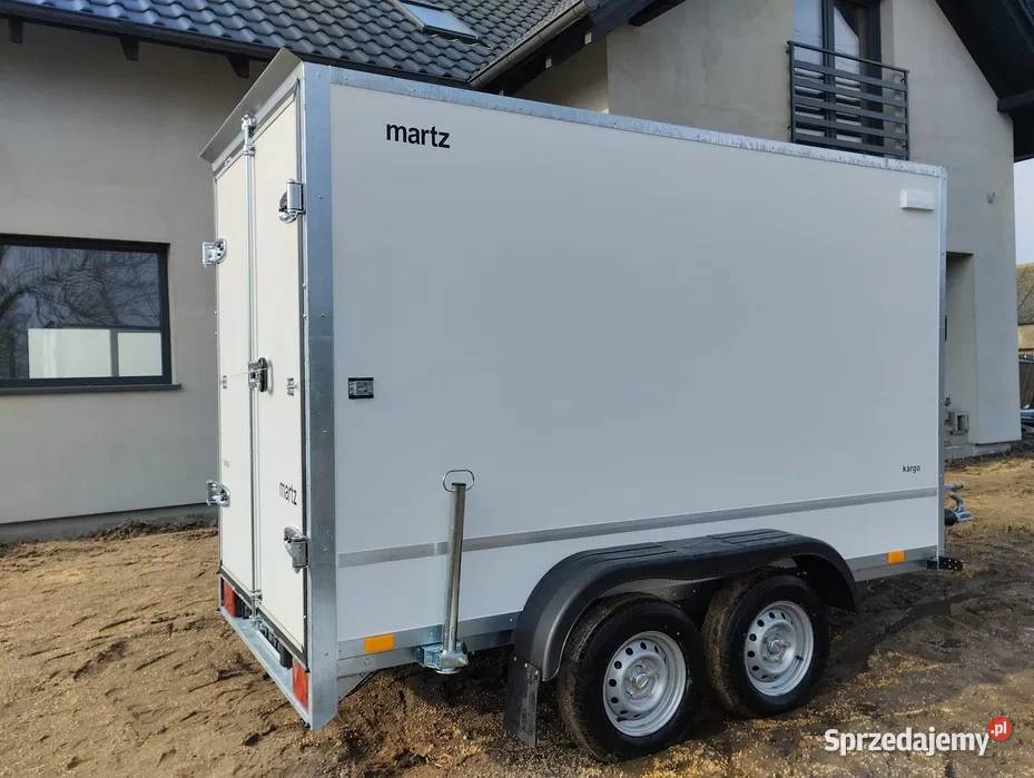 Przyczepa zabudowana kontener furgon box Września
