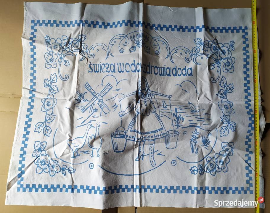 375 CHUSTA Kilim ludowy do powieszenia RETRO Łódź