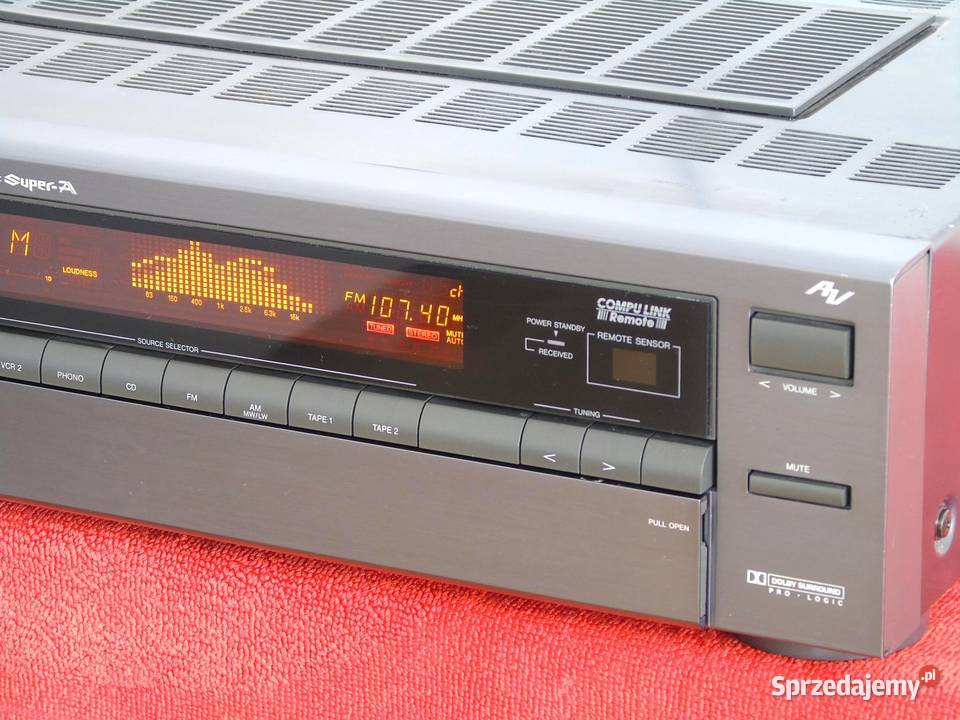 Amplituner JVC RX805 korektor graficzny 320 wat podkarpackie