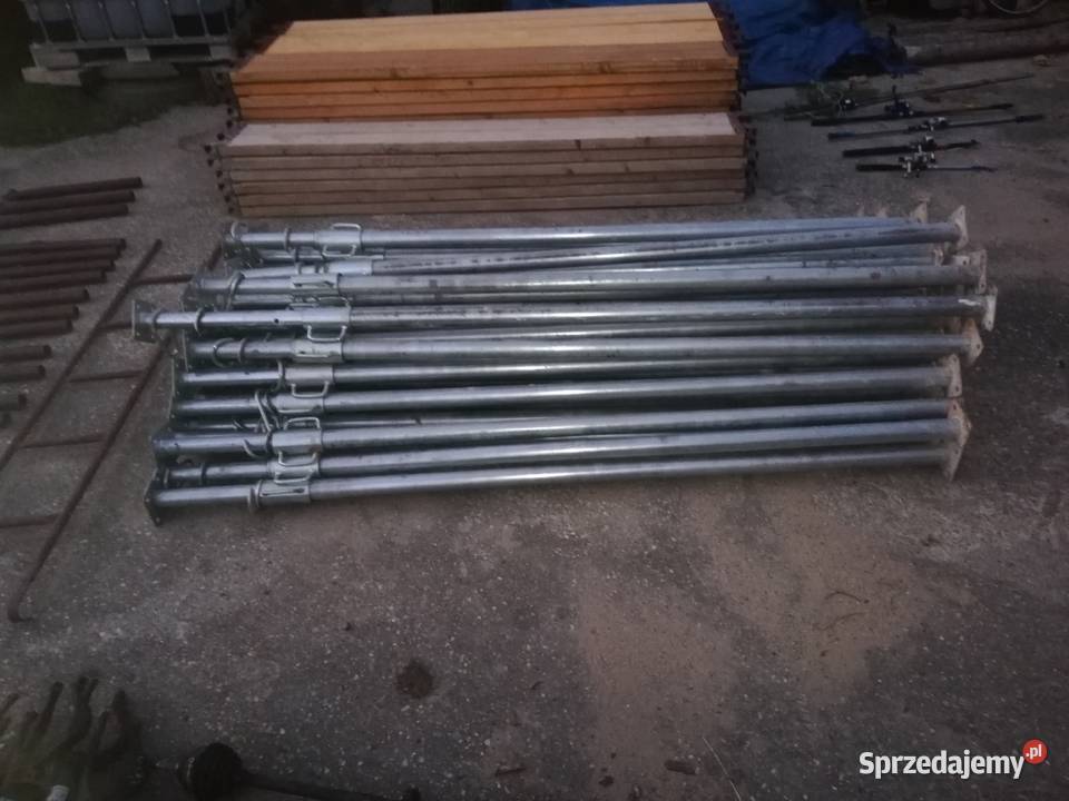 PODPORY STROPOWE RAZ UŻYWANE 224MM 50 OCYNKOWANE