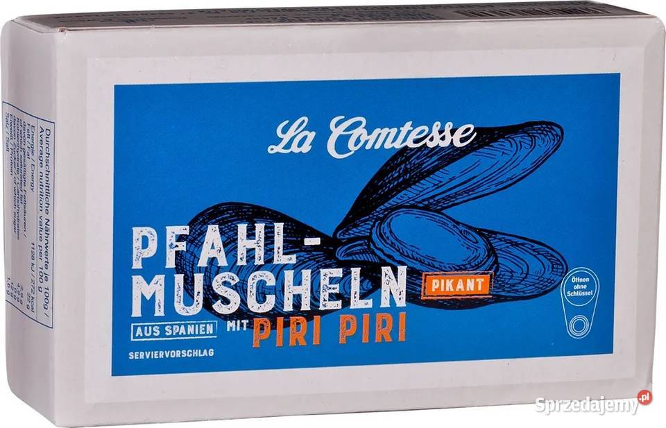 4 X Małże pikantnie w puszce 60 g Owoce morza dolnośląskie Świdnica