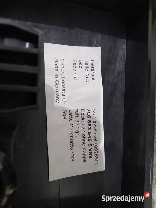 TAPICERKA BOCZEK BAGAŻNIKA PODŁOGA OSŁONA PASA świętokrzyskie