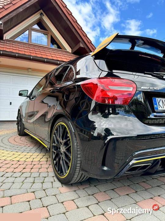 MercedesBenz Klasa A AMG 45 4Matic Speedshift Rok produkcji 2017 Nowy Targ