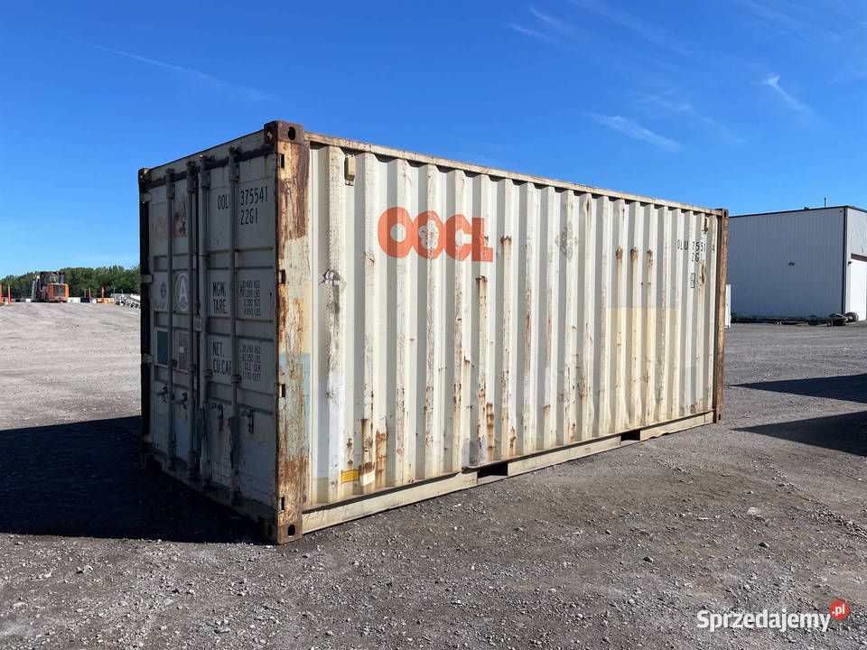Kontener morski magazynowy 20DV 6 metrowy Ciechocinek