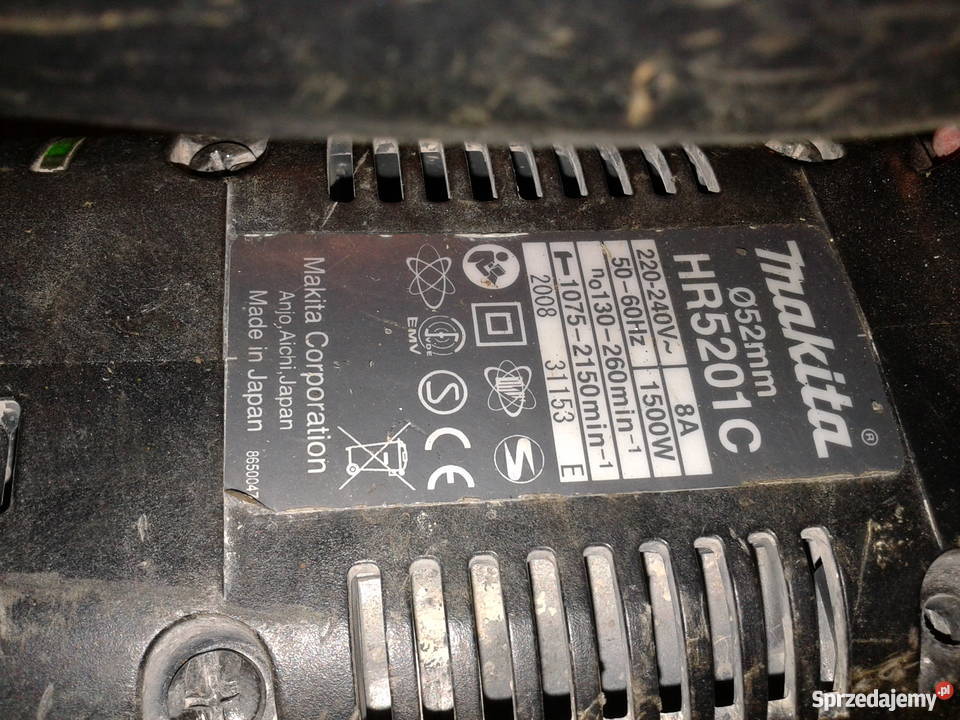 Młot udarowoobrotowy elektryczny MAKITA HR5201C 230V Janów Lubelski