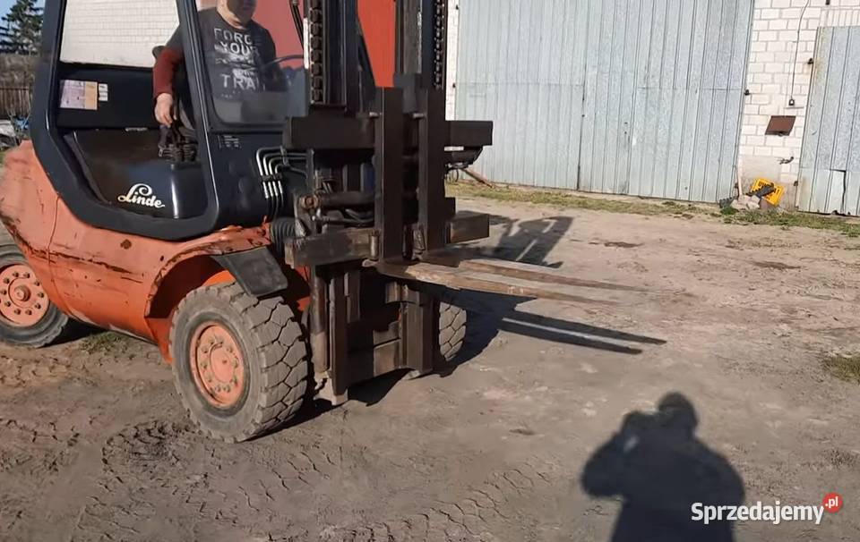 Wózek widłowy Linde H40D spalinowy 1991r Częstochowa