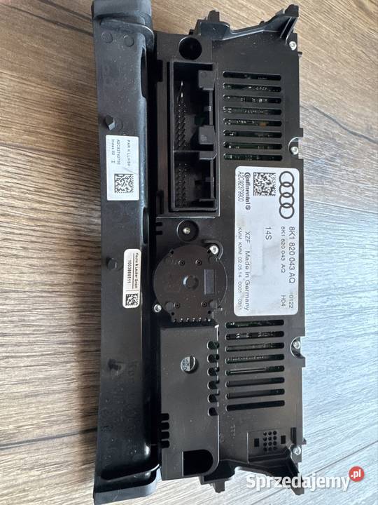 Panel Klimatyzacji Kolorowy Audi a4b8 Polift mazowieckie Przyłęk