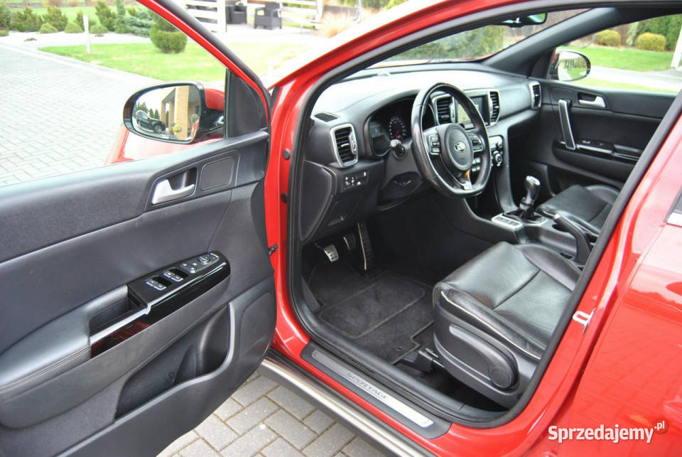 Kia Sportage GTline Kamera cof SKÓRA LEDY GPS relingi dachowe sprzedam