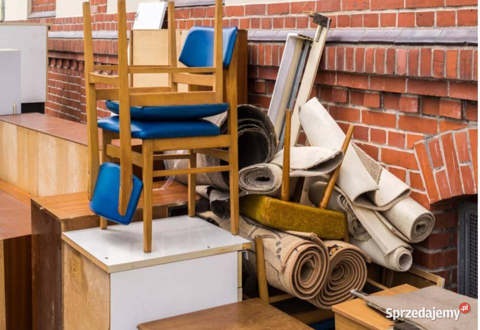NAJTAŃSZE Opróżnianie starych mebli i rzeczy z Wrocław
