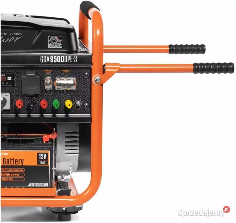 DAEWOO GDA 9500DPE3 AGREGAT GENERATOR Opalenica sprzedam