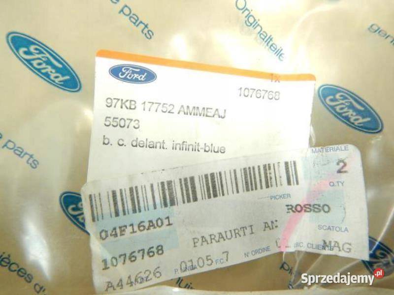 KRATKA ZDERZAKA LISTWA PRZÓD FORD KA 9608 osobowe