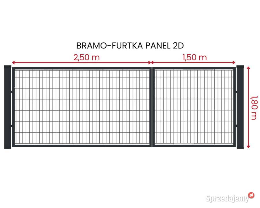 Bramofurtka Panel 2D 25m15m18m lubelskie Zamość