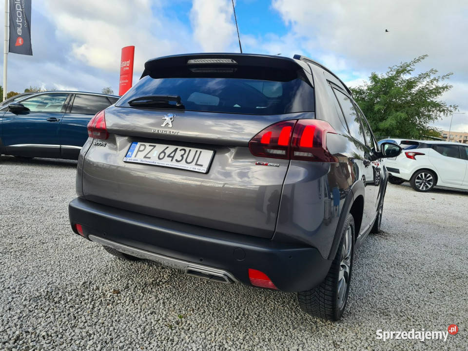 Peugeot 2008 GTLine SzklanyDach Navi PDC Grip możliwa zamiana Wągrowiec