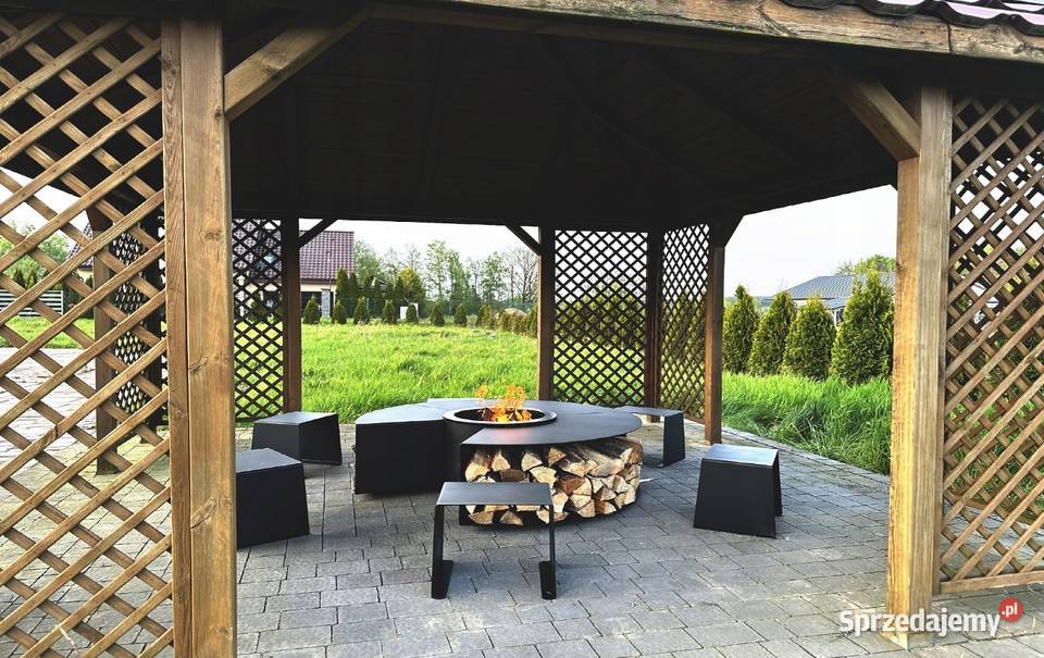 Palenisko ogrodowe stalowe czarne 150 Poznań