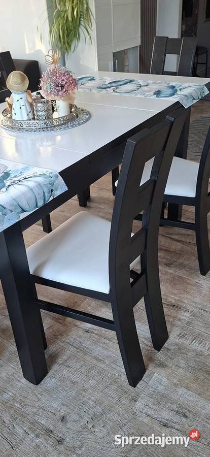 Stół plus 6 krzeseł śląskie