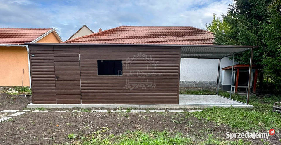 Schowek domek ogrodowy 6x3m wiata 3m otwór na warmińsko-mazurskie Olsztyn