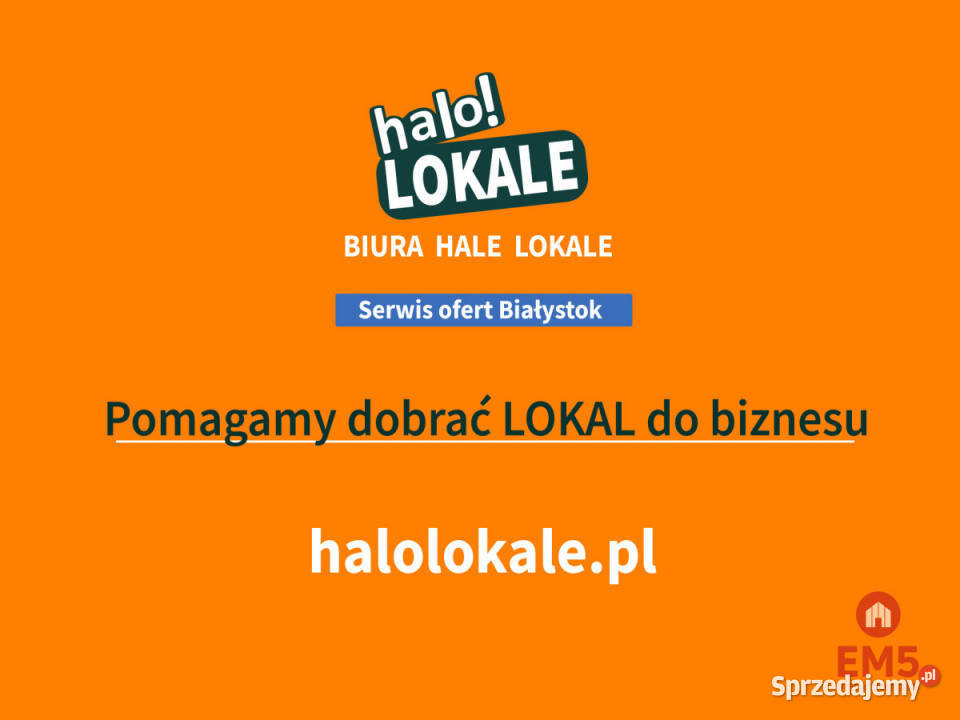 Lokal Białystok 1550m2 Ilość pomieszczeń 21 Sprzedaż