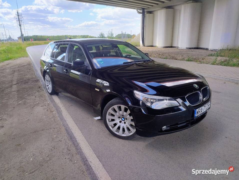 Bmw 525d e61 elektrycznie ustawiane fotele mazowieckie