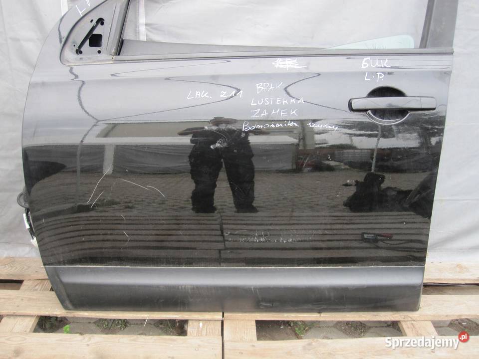 NISSAN QASHQAI I J10 LIFT 12r drzwi lewe przód osobowe Drzwi świętokrzyskie
