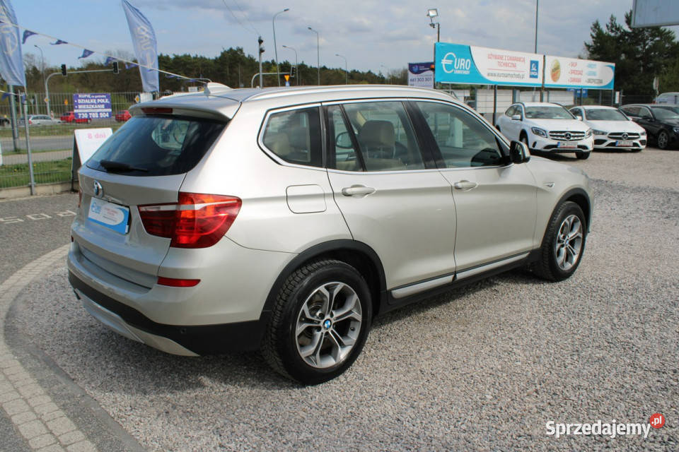 BMW X3 Salon Polska Panorama Kamera Skóra asystent pasa ruchu Samochody osobowe Warszawa