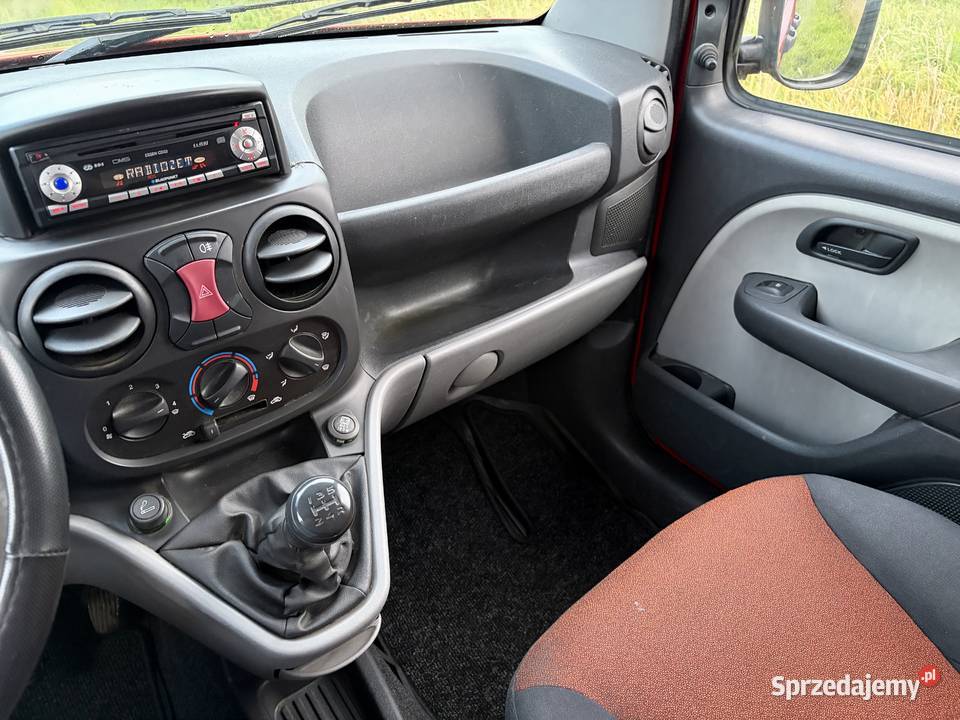 Fiat Doblo VAN Furgon Benzyna GAZ LPG drzwi odsuwane Warszawa