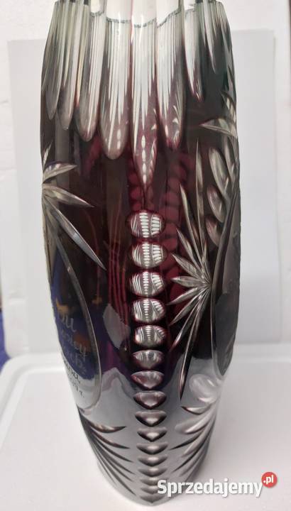 Unikat Jubileuszowy Limitowany Wazon Kryształowy Rękodzieło Warszawa